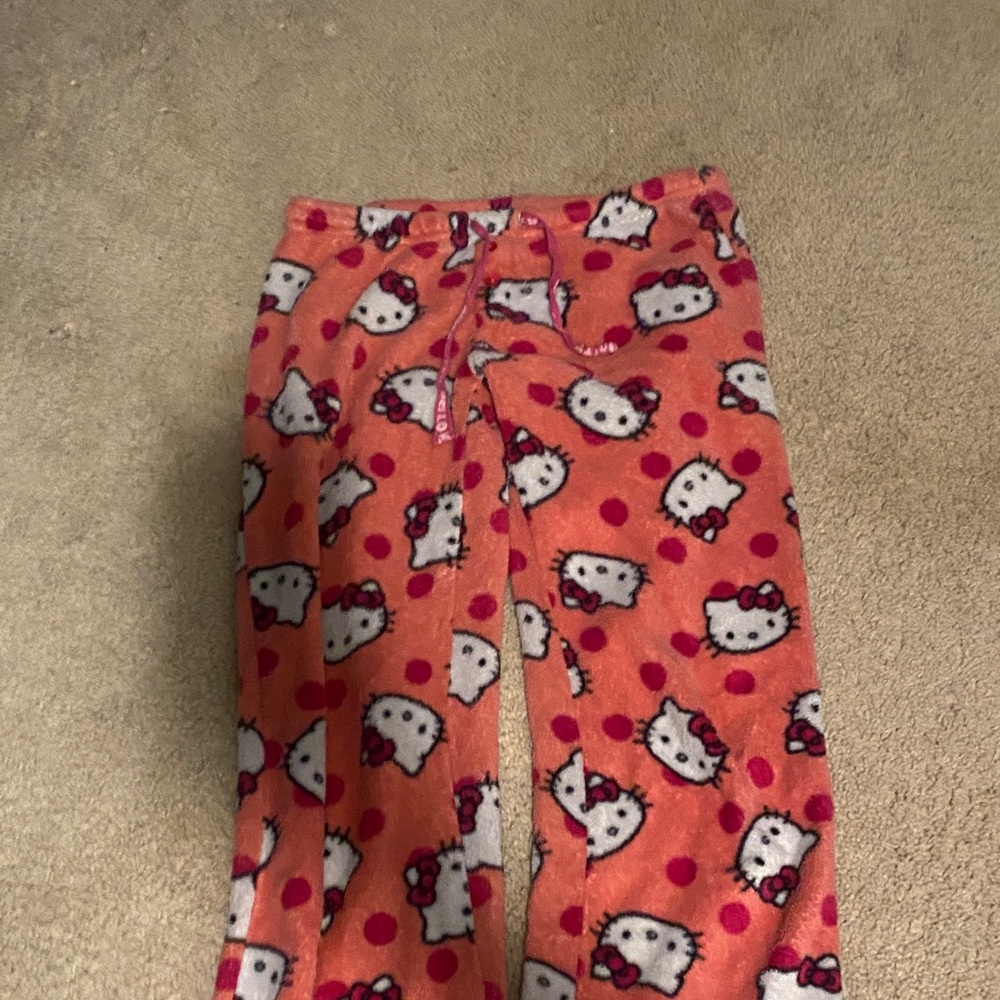 Hello Kitty Pink Pajama Bottoms